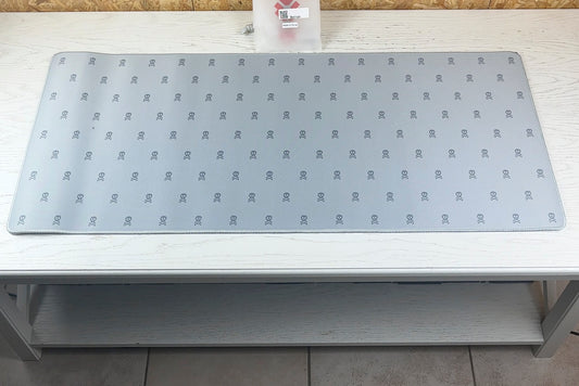 Skull light Deskmat